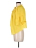 H&M Conscious 100% Polyester Yellow Short Sleeve Blouse Size 6 - photo 5
