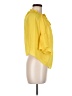 H&M Conscious 100% Polyester Yellow Short Sleeve Blouse Size 6 - photo 4