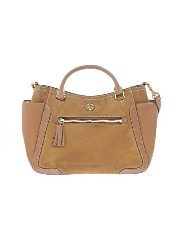 Tory Burch Leather Satchel (view 1)