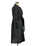 NY Collection Checkered-gingham Black Casual Dress Size 1X - photo 4