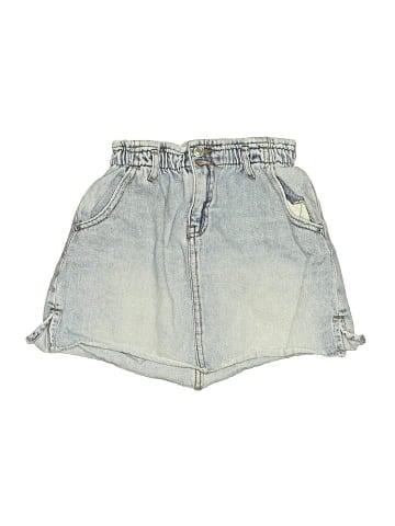 Zara Denim Skirt (view 1)