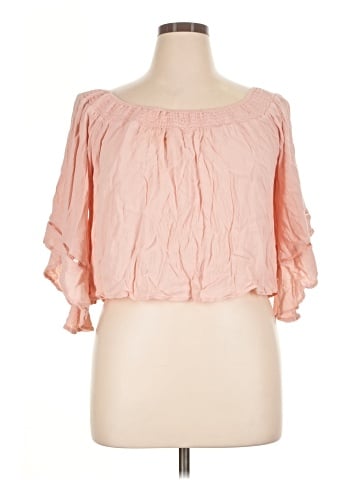 Shinestar 3/4 Sleeve Blouse (view 1)
