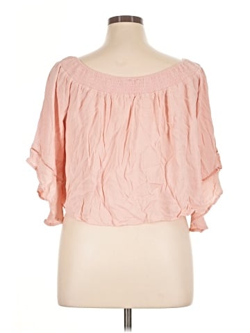 Shinestar 3/4 Sleeve Blouse (view 2)