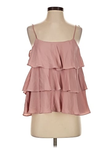 Mustard Seed Sleeveless Blouse (view 1)