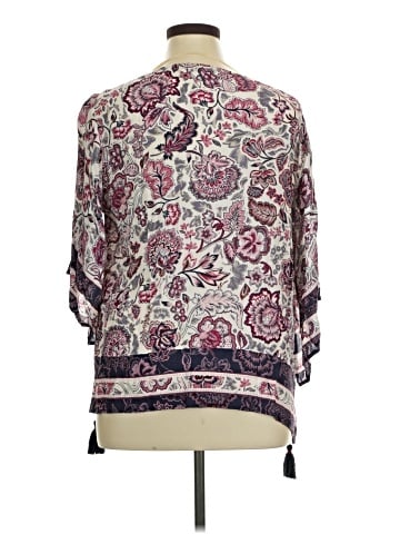 Democracy 3/4 Sleeve Blouse (view 2)