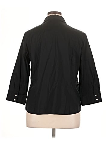 Anne Klein 3/4 Sleeve Button-Down Shirt (view 2)