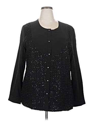 J. Peterman Long Sleeve Blouse (view 1)