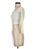 Privacy Please Ivory Short Sleeve Top Size S - photo 5