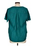 Torrid Teal Short Sleeve Blouse Size Lg Plus (0) - photo 2