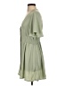 Lulus 100% Polyester Solid Green Casual Dress Size XS - photo 5