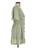 Lulus 100% Polyester Solid Green Casual Dress Size XS - photo 4