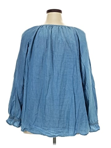 Catherines Long Sleeve Blouse (view 2)