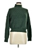 Shein 100% Acrylic Green Turtleneck Sweater Size 6 - photo 1