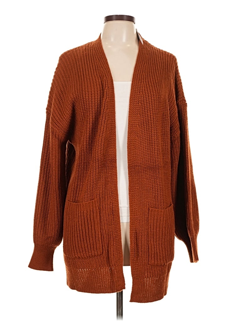 Merokeety Cardigan Sweater In Brown