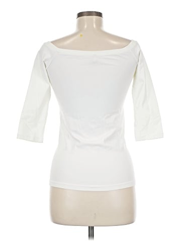 Bordeaux 3/4 Sleeve T-Shirt (view 2)