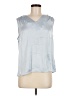 Shein Blue Sleeveless Blouse Size 6 - photo 1