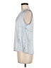 Shein Blue Sleeveless Blouse Size 6 - photo 5
