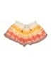 feat Tie-dye Orange Shorts Size XS - photo 1