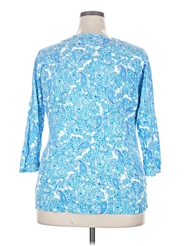 Talbots 3/4 Sleeve Blouse (view 2)