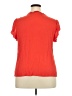 Indigo Rose Red Short Sleeve Blouse Size 2X - photo 2
