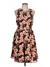 Ark & Co. Floral Brown Cocktail Dress Size L - photo 1