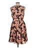 Ark & Co. Floral Brown Cocktail Dress Size L - photo 2