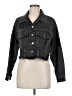 Unbranded Black Denim Jacket Size M (estimated) - photo 1