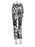 Joseph Ribkoff Graphic Silver Active Pants Size 4 - photo 2