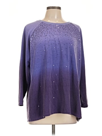 Quacker Factory Long Sleeve T-Shirt (view 1)