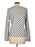 Charter Club Polka Dots Silver Pullover Sweater Size L - photo 2