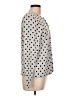 Charter Club Polka Dots Silver Pullover Sweater Size L - photo 4