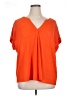 Bobeau Orange Short Sleeve Blouse Size 2X - photo 1