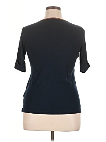 Lauren by Ralph Lauren 3/4 Sleeve T-Shirt (view 2)