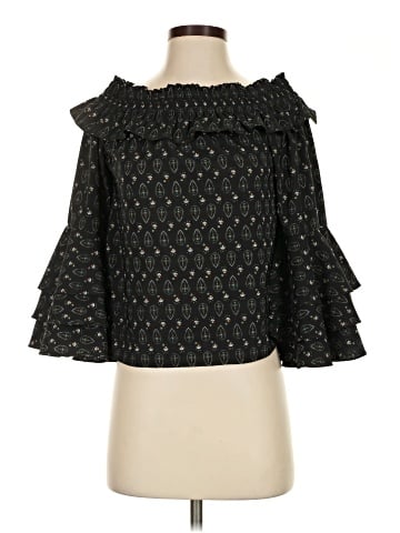 MISA Los Angeles 3/4 Sleeve Blouse (view 1)