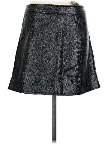Bebe Faux Leather Skirt (view 2)