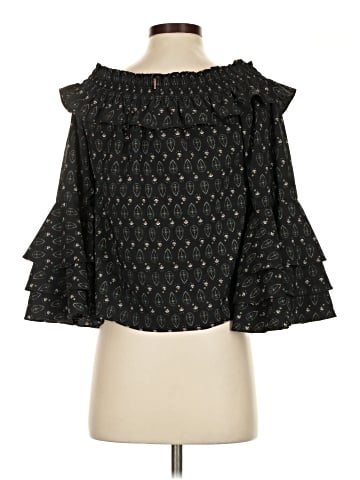 MISA Los Angeles 3/4 Sleeve Blouse (view 2)