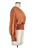 Bucketlist Orange Long Sleeve Blouse Size M - photo 4