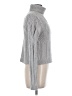 Magaschoni Gray Turtleneck Sweater Size M - photo 4