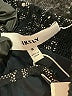 Likely 100% Polyester Paisley Black Cocktail Dress Size 8 - photo 7