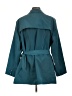 Lane Bryant 100% Polyester Teal Trenchcoat Size 14 (1) - photo 2