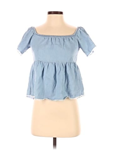 Zara Basic Short Sleeve Top (view 1)