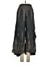 Unbranded 100% Rayon Chevron-herringbone Black Casual Pants Size 24 waist (estimated) - photo 1