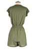 Halara 100% Polyester Solid Green Romper Size XS - photo 2