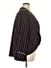 Soncy 100% Polyester Stripes Black Blue Long Sleeve Blouse Size 2X (2) - photo 4