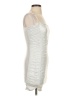 Klesis Metallic Silver Cocktail Dress Size S - photo 4