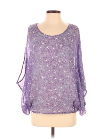 Diane von Furstenberg 3/4 Sleeve Silk Top (view 1)