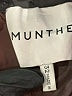 MUNTHE 100% Polyester Argyle Black Coat Size EU 32 / US 2 - photo 6