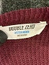 Double Zero Burgundy Pullover Sweater Size M - photo 7