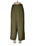 Point Sur 100% Viscose Green Casual Pants Size 6 - photo 1
