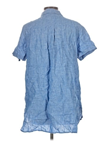 Christian Siriano New York Short Sleeve Button-Down Shirt (view 2)